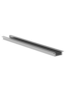 RECESSED SLIMLINE 7 mm - ALUMINIUM-INBOUWPROFIEL VOOR LEDSTRIP - ZILVER - 2 m