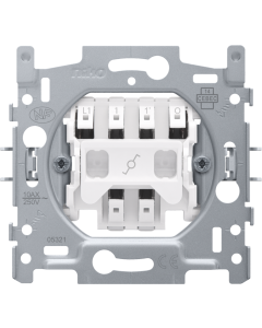 SOKKEL INBOUW CONTROLESCHAKELAAR WISSEL+INSTEEK
