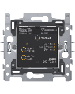 GECONNECTEERDE DIMMER, 2-DRAADS, ZIGBEE®, 60 X 71 MM, KLAUW