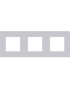 DRIEVOUDIGE AFDEKPLAAT: CENTERAFSTAND 71MM