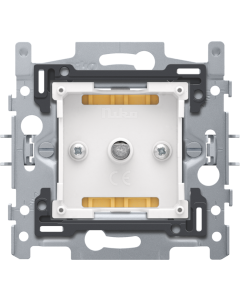 SOKKEL INBOUW DRAAI-SCHAKELAAR/IMPULSGEVER 20A