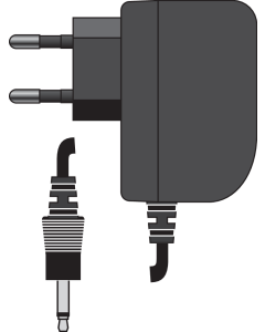 NETVOEDING INPUT AC 230V 50HZ - OUTPUT DC 12V 300MA 7W