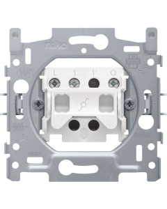 SOKKEL INBOUW CONTROLESCHAKELAAR WISSEL+SCHROEF