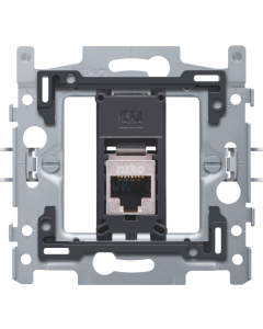 SOKKEL INB. COMMUNICATIE-AANSLUITING VLAK: 1X RJ 45 STP CAT 6