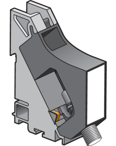 DIN-RAIL COAX F-CONNECTOR TV (RG59)