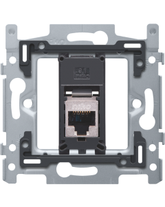 SOKKEL INB. COMMUNICATIE-AANSLUITING VLAK: 1X RJ 45 STP CAT 6