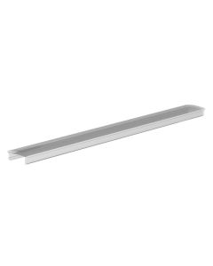 DIFFUSOR VOOR REEKS PROFIELEN SL7, RSL7, SL15, RSL15, ALU-45, ALU-CORNER, ALU-FLAT, ALU-STAIR, ALU-WALL - POLYCARBONAAT - UV-BESTENDIG  - 2 m - TRANSPARANT