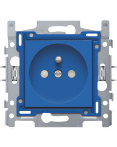 INB. CONTACTD. TWEEPOLIG+AARDPEN MET VEILIG: 28,5MM DIEP+INSTEEK