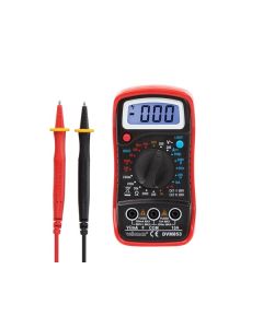 DIGITALE MULTIMETER - CAT. III 300 V / CAT. II 500 V - 1999 COUNTS - DATA HOLD / ACHTERGRONDVERLICHTING / ZOEMER